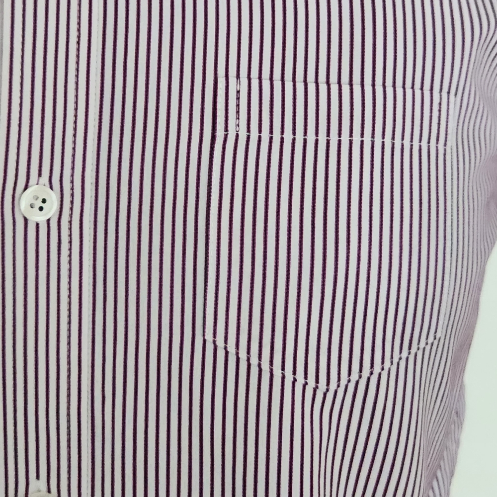 Eileen M Custom Designed Striped Button Down Tunic - image 3